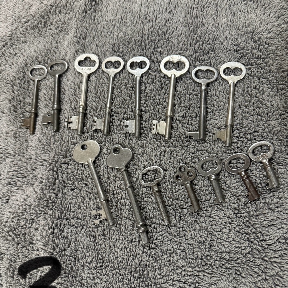 Vintage Skeleton Keys Collection